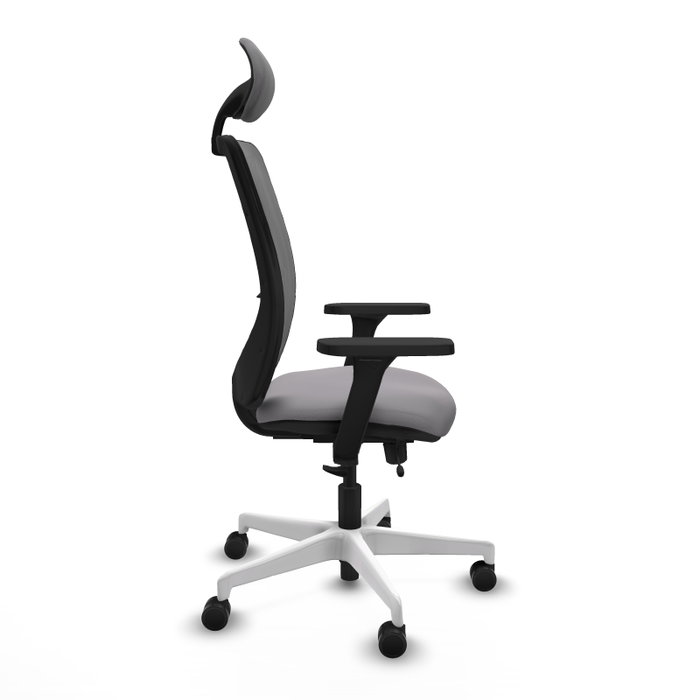 PIQUERAS Y CRESPO Silla de oficina Zulema Gris con mecanismo Sincro/Traslack PIQUERAS Y CRESPO Silla de oficina Zulema Gris con mecanismo Sincro/Traslack