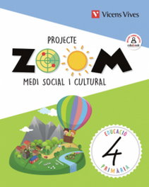 VICENS VIVES, MEDI SOCIAL 4T.PRIMARIA. ZOOM. CATALUNYA 2019 - VV.AA.