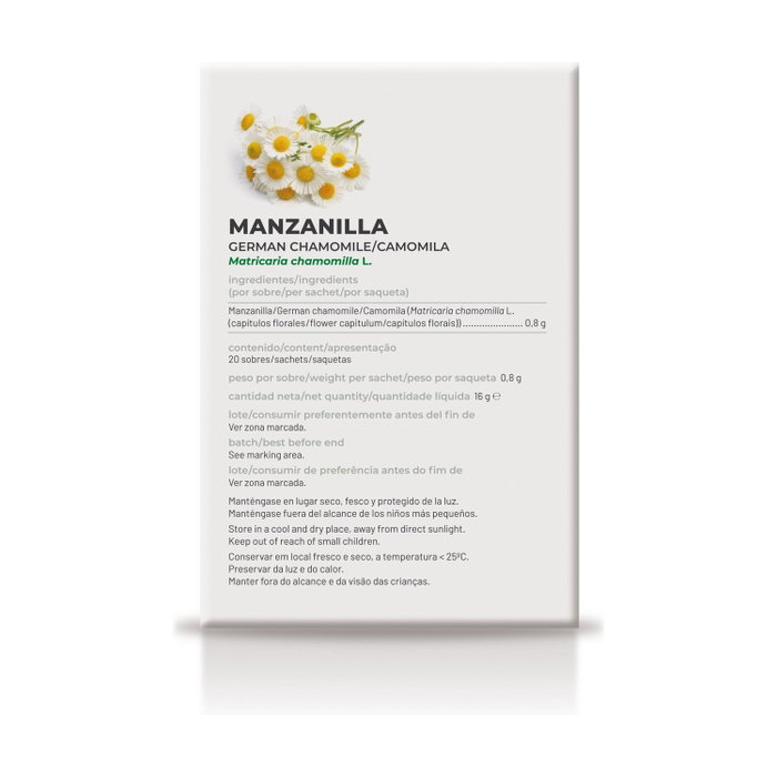 Soria Natural Infusiones Manzanilla 20 filtros