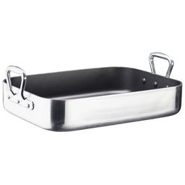 GSW Fuente Horno Aluminio 40x30 cm Antiadherente Vitaflon (4 Unidades)