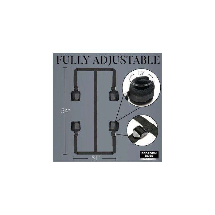 Arnés XR Negro Cama