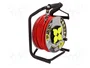 KEL Prolongador de alimentación H05RR-F 3G2,5mm2 50m Rojo