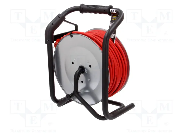 KEL Prolongador de alimentación H05RR-F 3G2,5mm2 50m Rojo KEL Prolongador de alimentación H05RR-F 3G2,5mm2 50m Rojo