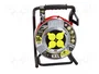 KEL Prolongador de alimentación H05RR-F 3G2,5mm2 50m Rojo