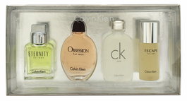 Calvin Klein Miniature Set de Regalo 15ml Eternity EDT + 15ml Obsession EDT + 15ml CK One EDT + 15ml Escape EDT
