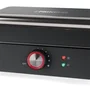 Princess 112418 Parrilla Eléctrica de Contacto Multi Grill 1800W, Placas Desmontables Antiadherentes 27.5 x 18 cm, Negra, con Tapa y Termostato Ajustable