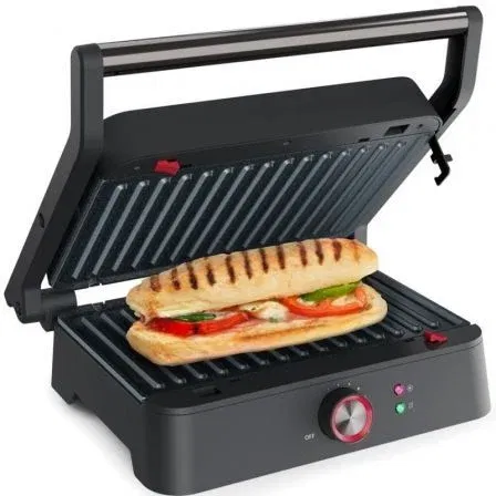 Princess Grill Eléctrico 112418 Parrilla de Mesa 1800W Superficie 275x180mm