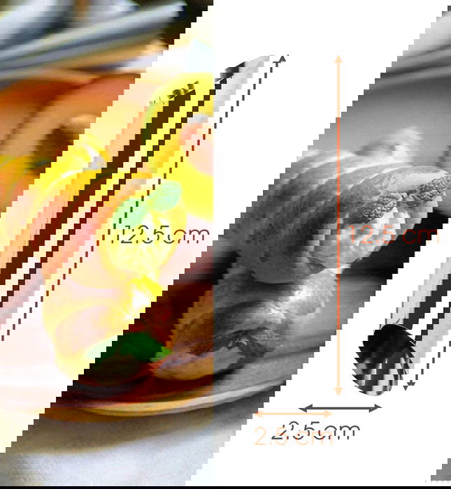 Quttin Set 3 Moldes Canutillo Acero 2.5x12.5 cm (36 Unidades)