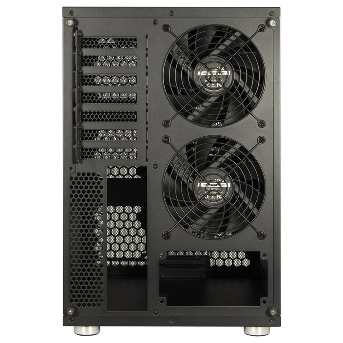 Inter-Tech Caja de disco duro IPC NAS-8 8 bahías 2.5/3.5" SATA Hot-swap 12 Gbit/s Negro