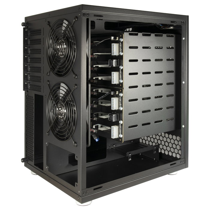 Inter-Tech NAS-8 Caja de disco duro (HDD) para 8 unidades