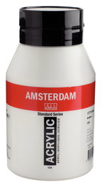 Amsterdam Amsterdam Standard Series Pintura Acrílica Blanco de Cinc (104) 1000 ml