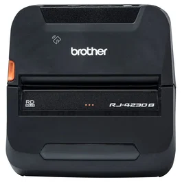 Brother RJ-4230B Impresora Portátil de Etiquetas y Tickets Térmica Directa, Bluetooth y USB, Ancho de Impresión hasta 4 Pulgadas (102mm), Resolución 203 x 203 DPI