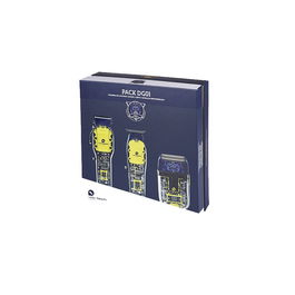 Perfect Beauty Pack Especial DG01 Transparente Gorila - Máquina de Corte, Trimmer y Afeitadora Inalámbrica