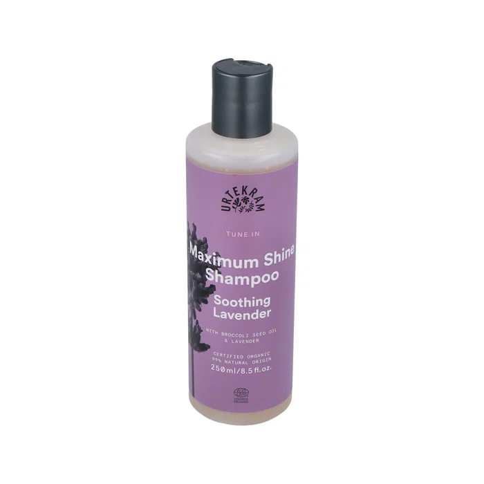 URTEKRAM Soothing Lavender Champú Brillo 250ml para Cabello Normal - Eco, Vegan, Certificado COSMOS ORGANIC URTEKRAM Soothing Lavender Champú Brillo 250ml para Cabello Normal - Eco, Vegan, Certificado COSMOS ORGANIC