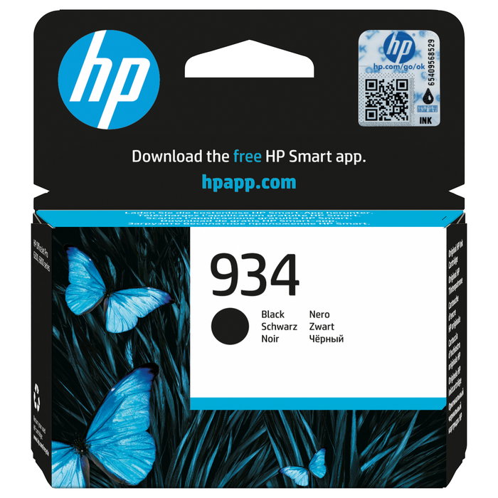 HP Cartucho de Tinta Original 934 Negro C2P19AE HP Cartucho de Tinta Original 934 Negro C2P19AE