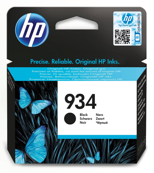 HP Cartucho de Tinta Original 934 Negro C2P19AE HP Cartucho de Tinta Original 934 Negro C2P19AE