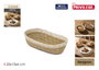 Privilege Cesta Seagrass Oval Bicolor 20x15x6 cm