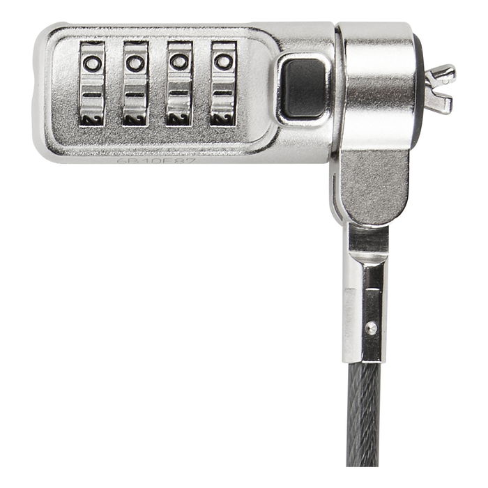 Targus ASP66GLX-S Candado con Combinación para Portátil de Acero, 165m