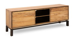 DKD Home Decor Mueble de TV TECA SANTKALP de Teca y Acacia Natural