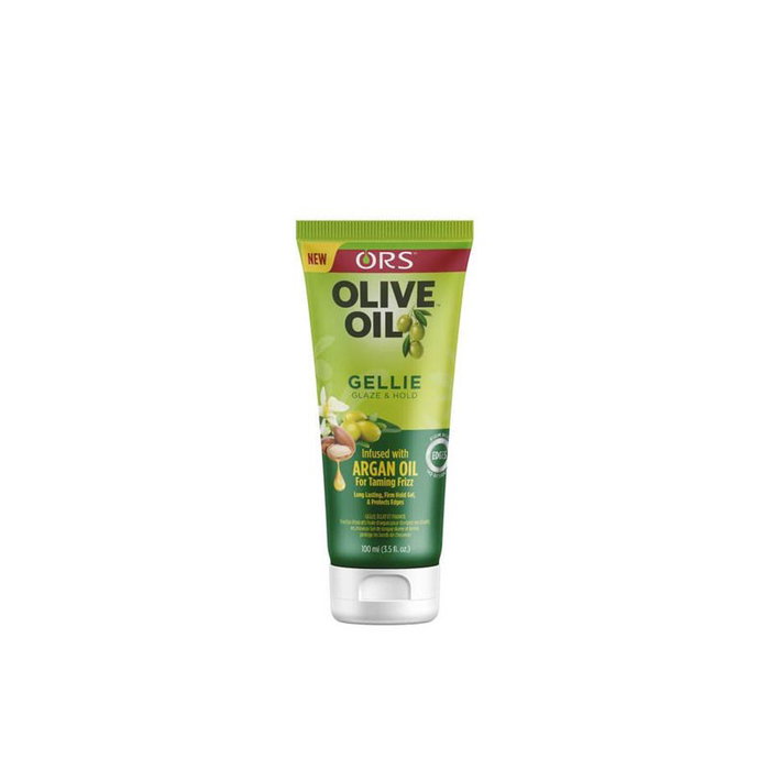 Organic Root Stimulator Gellie Glaze & Hold 100ml - Gel para Bordes Suaviza, Alisa y Mantiene con Aceite de Oliva, Argán y Moringa