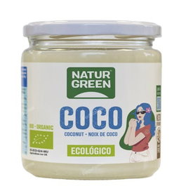 NATURGREEN Aceite Virgen de Coco BIO 1ª Presión en Frío 400g