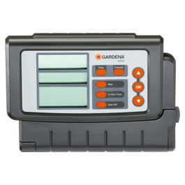 GARDENA Classic 6030 (1284-20) Sistema de Control para Riego por Goteo, 1 Pieza, Color Negro/Gris/Rojo