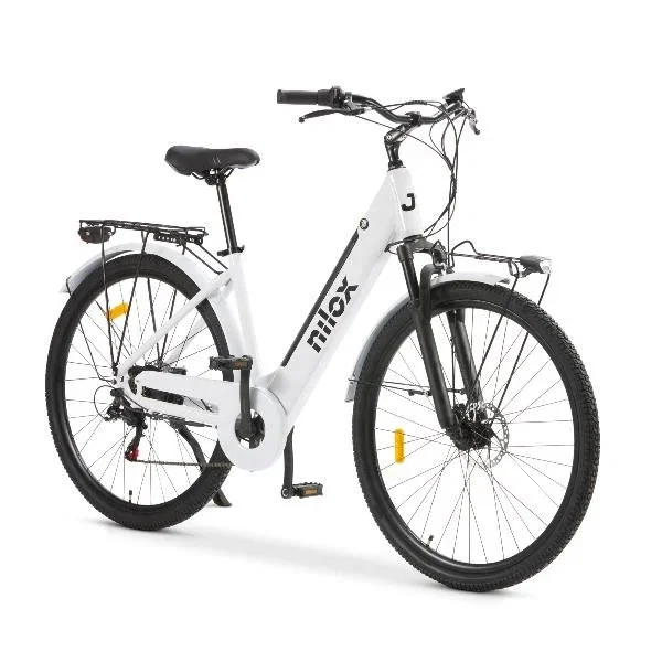 Nilox NXEBJ7WH Bicicleta Eléctrica Blanco Aluminio 28 pulgadas Nilox NXEBJ7WH Bicicleta Eléctrica Blanco Aluminio 28 pulgadas