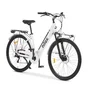 Nilox NXEBJ7WH Bicicleta Eléctrica Blanco Aluminio 28 pulgadas