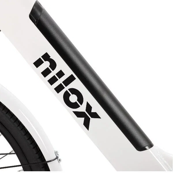 Nilox NXEBJ7WH Bicicleta Eléctrica Blanco Aluminio 28 pulgadas Nilox NXEBJ7WH Bicicleta Eléctrica Blanco Aluminio 28 pulgadas