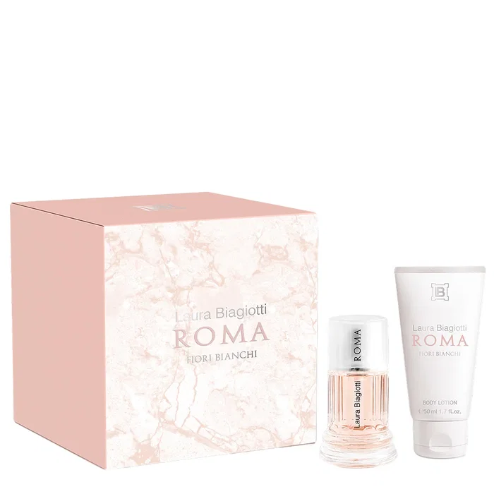 Laura Biagiotti Set Fiori Bianchi Eau De Toilette y Loción Corporal Laura Biagiotti Set Fiori Bianchi Eau De Toilette y Loción Corporal