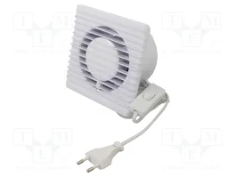 ORNO Ventilador Axial AC 230V Blanco