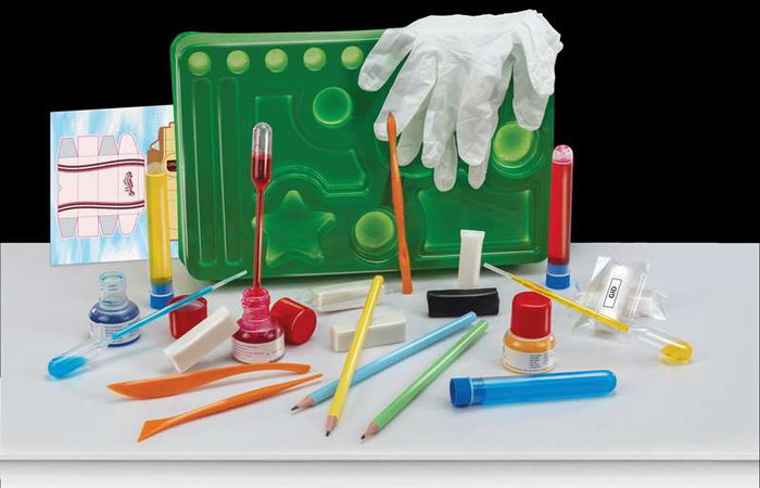 Science for you Juego Fábrica de Gomas de Borrar - Crea Gomas en Miniatura de Infinitas Formas - 29x30x6 cm