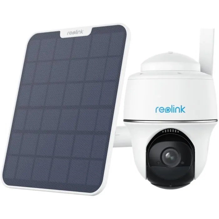 Reolink B430 Argus PT Cámara de Seguridad WiFi Exterior con Panel Solar
