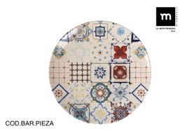 La Mediterranea Plato de Postre Lore Monaco Brillo 20cm (Pack de 12) inevitable
