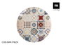 La Mediterranea Plato de Postre Lore Monaco Brillo 20cm (Pack de 12) inevitable
