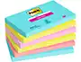 Post-it Bloc de notas adhesivas super sticky 76x127 mm, Pack de 6 unidades, Colores Miami, 90 hojas Post-it Bloc de notas adhesivas super sticky 76x127 mm, Pack de 6 unidades, Colores Miami, 90 hojas