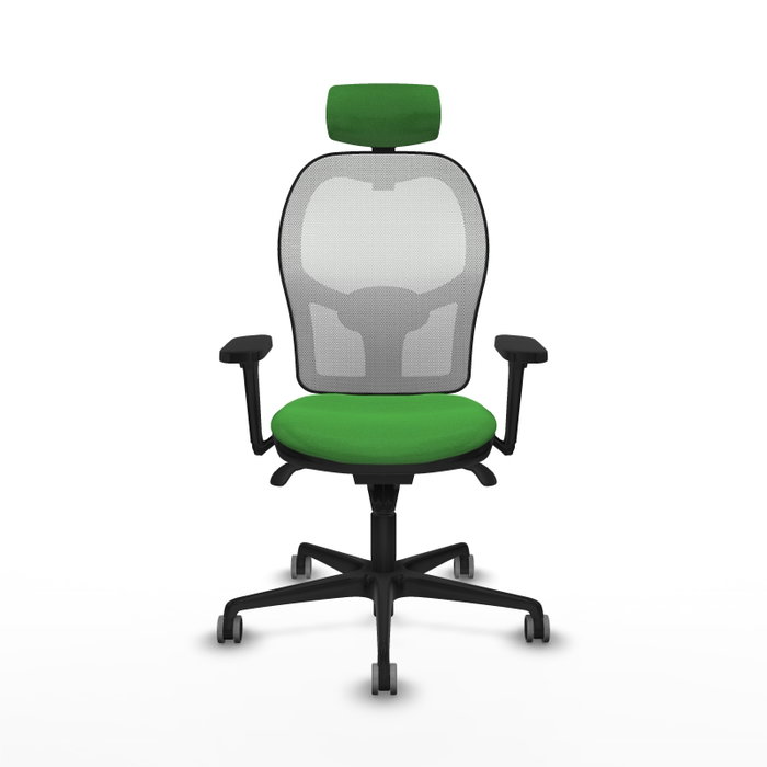 PIQUERAS Y CRESPO Silla de oficina Jorquera Verde y Blanca
