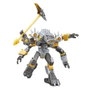 Hasbro Figura Transformers Voyager Class Age of the Primes Amalgamous Prime - Figura Robot que se Transforma en 21 Pasos a Tanque Araña, Incluye Orbe y Guadaña