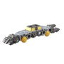 Hasbro Figura Transformers Voyager Class Age of the Primes Amalgamous Prime - Figura Robot que se Transforma en 21 Pasos a Tanque Araña, Incluye Orbe y Guadaña