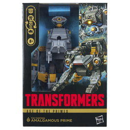 Hasbro Transformers Figura Amalgamous Prime The Thirteen Age of the Primes 14cm Articulada Robot Tanque Araña