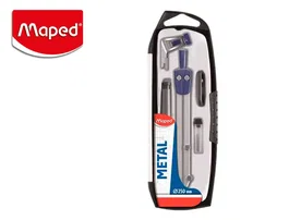 Maped Compás Start con Portaminas 0,5 mm en Estuche con 5 Piezas
