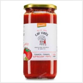 CAL VALLS Tomate Sofrito 700Gr. Demeter - Sofrito de Tomate Ecológico Certificado