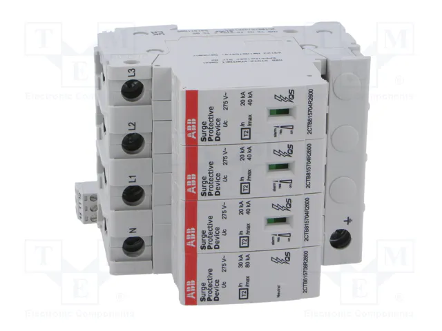ABB Limitador de sobretensiones Tipo 2 3+N 40kA 275V AC