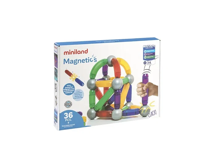 Miniland Juego Magnetics 36 piezas Miniland Juego Magnetics 36 piezas