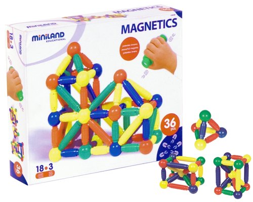 Miniland Juego Magnetics 36 piezas
