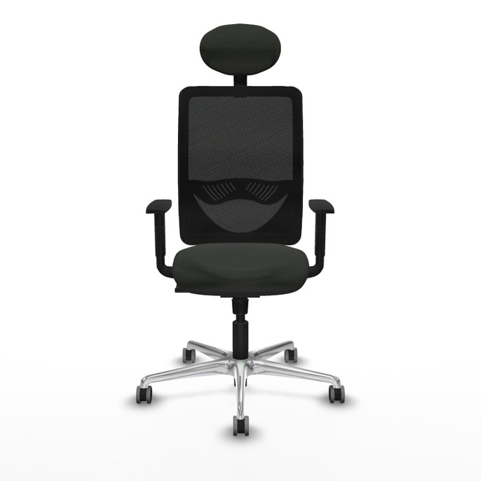 PIQUERAS Y CRESPO Silla de oficina Zulema con mecanismo Sincro, Negro PIQUERAS Y CRESPO Silla de oficina Zulema con mecanismo Sincro, Negro