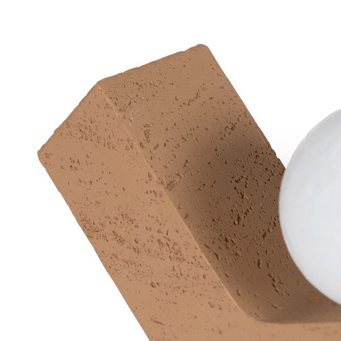 Ixia Lámpara de Mesa Beige en Poliresina