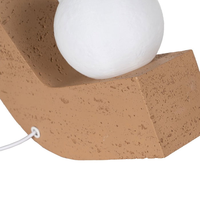Ixia Lámpara de Mesa Beige en Poliresina