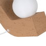 Ixia Lámpara de Mesa Beige en Poliresina
