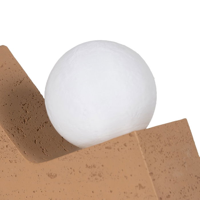 Ixia Lámpara de Mesa Beige en Poliresina